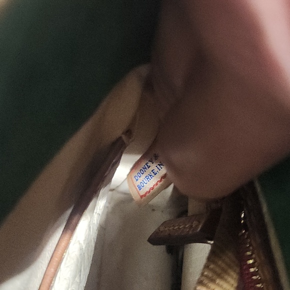 Dooney Bourke Florentine Cameron Crossbody Chestnut Soft Leather Dome Old Money - Picture 6 of 11